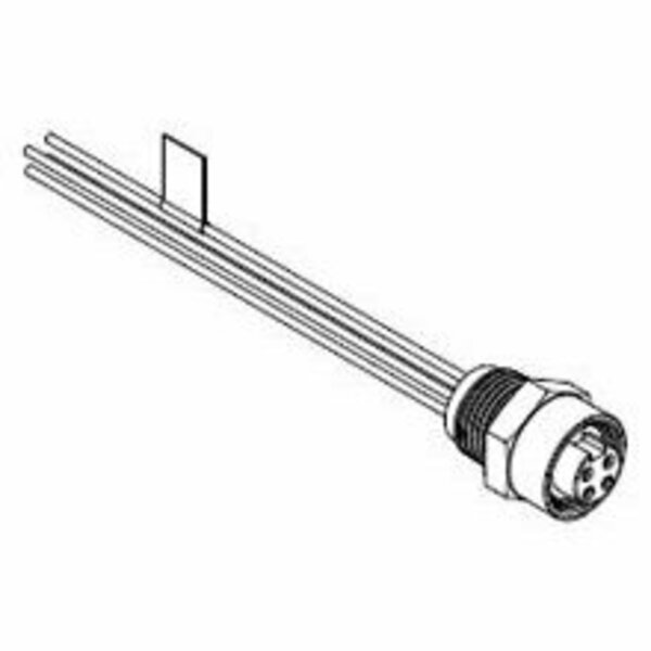 Woodhead In-Line Industrial Gfci, Manual Reset, Molded Nema, 7.62M Cord Length 1301530024